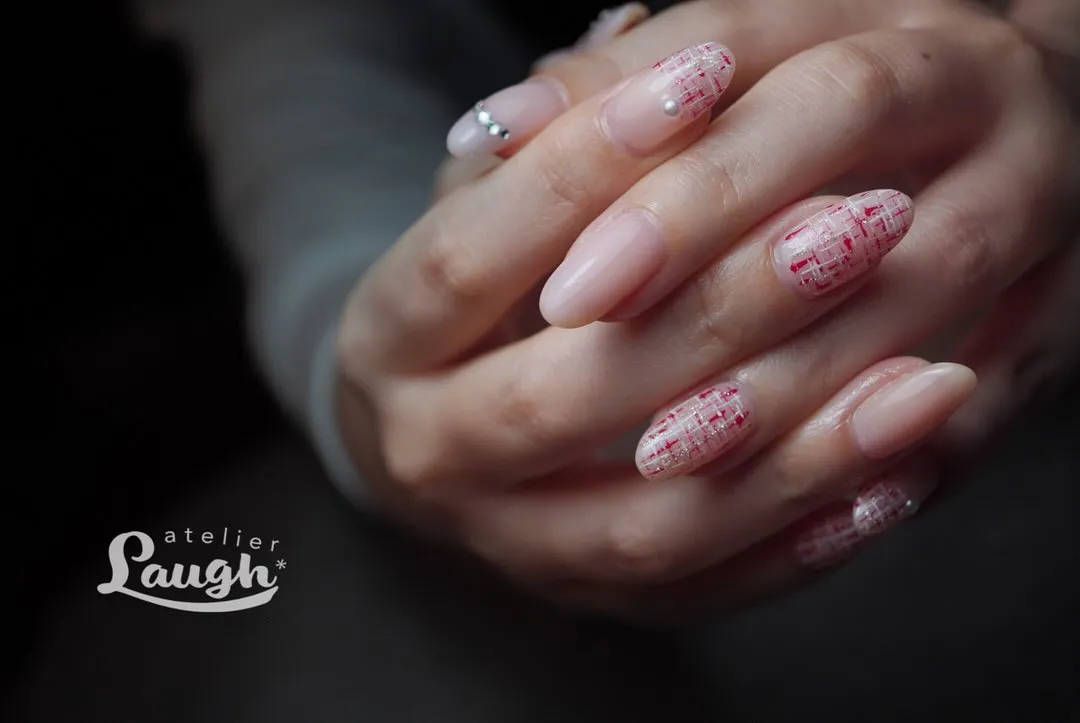 ツイードネイル💅